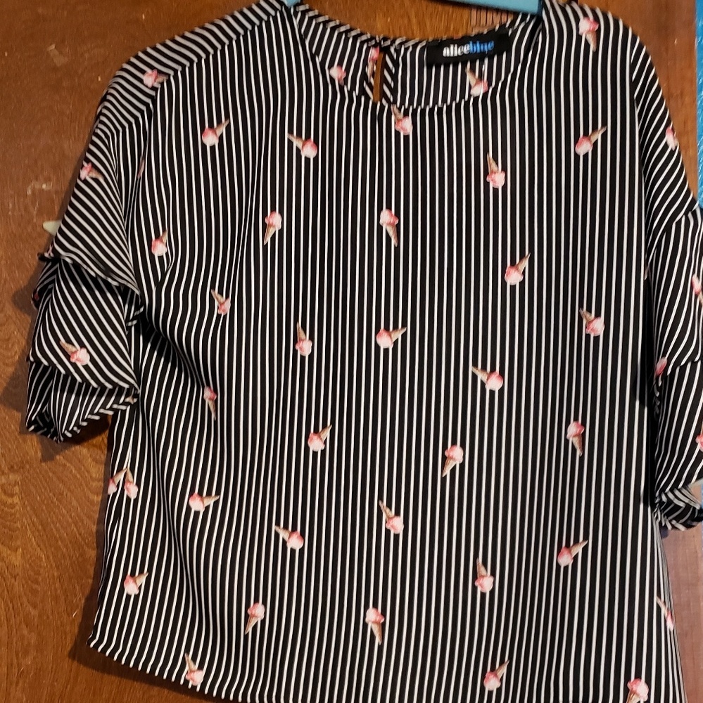 Aliceblue shirt